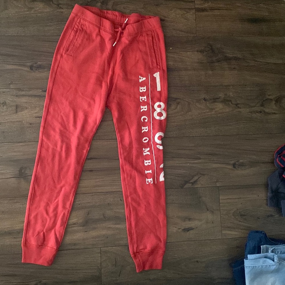 Abercrombie joggers with pockets - draw strong size 13/14